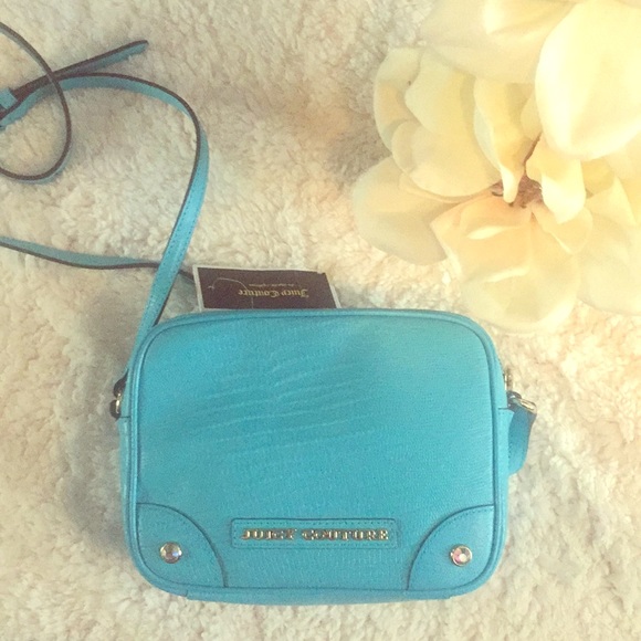Juicy Couture Handbags - Juicy couture blue cross body